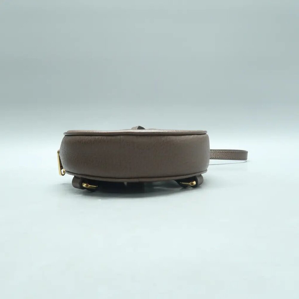 GUCCI Ophidia Brown Canvas Backpack 656-021825 - Picture 4 of 12